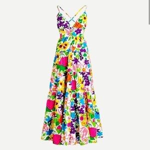 Original J. Crew beachwear floral dress